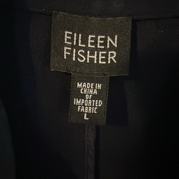 Eileen Fisher Blue Blazer Jacket - Picture 4 of 7